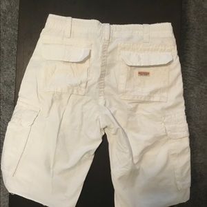 True Religion white shorts